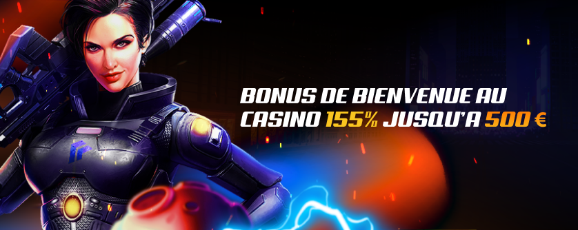 Bonus de bienvenue du Casino jusqu'à 1500 $/€/£ !