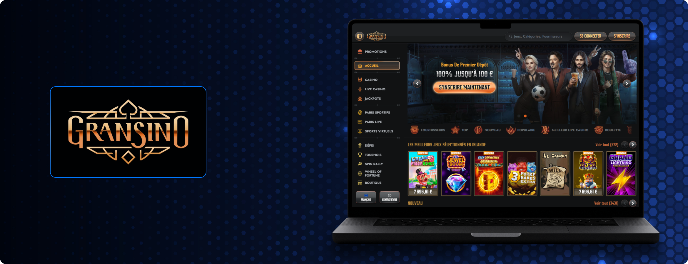 Gransino Casino Banner