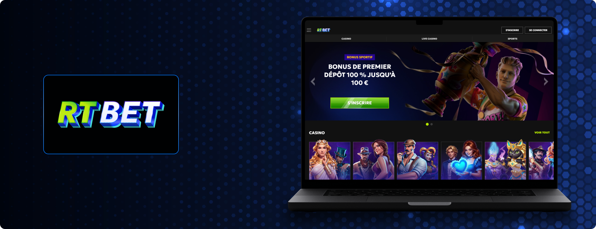 RTBet Casino Banner